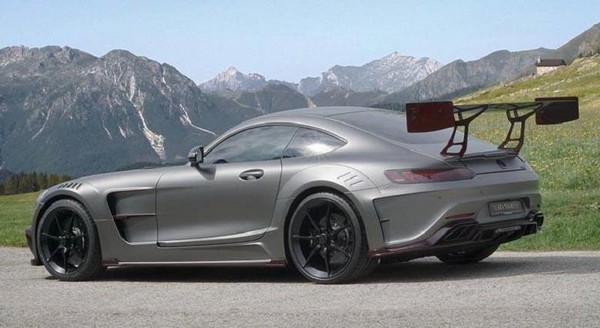 مرسيدس AMG GT تزود بجناح خلفي عملاق يثير التعجب